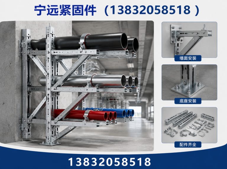 宁晋县管廊支架展示图